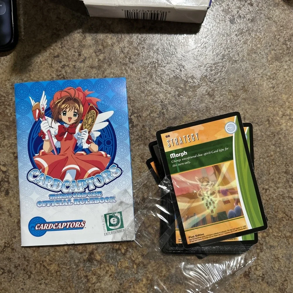 Cardcaptors TCG 1st Edition Starter Deck Complete In Box 2001 60 Card Deck RARE